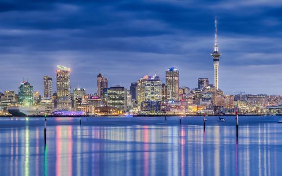 新西兰奥克兰城市风光唯美写真