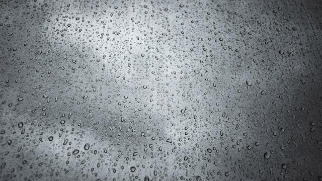 透明的雨滴