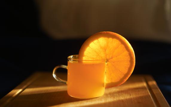 可口美味的橙汁