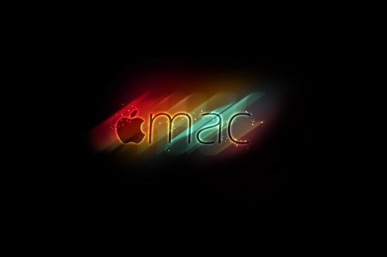 苹果创意色彩logo