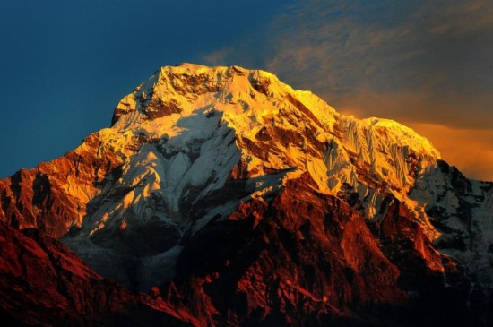世界上最雄伟的喜马拉雅山脉