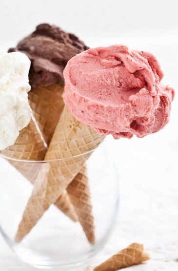 夏日甜品美食冰淇淋