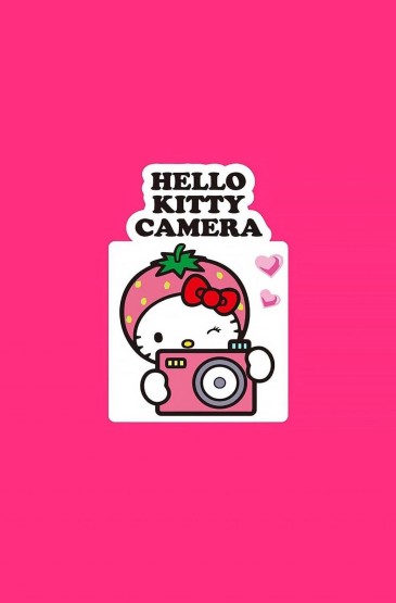 hello kitty粉色系iPhone7壁纸