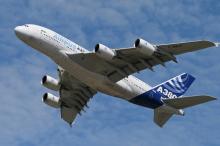 空中A380客机