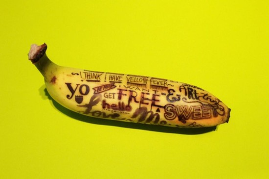 香蕉个性创意图案
