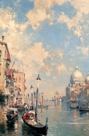 油画威尼斯