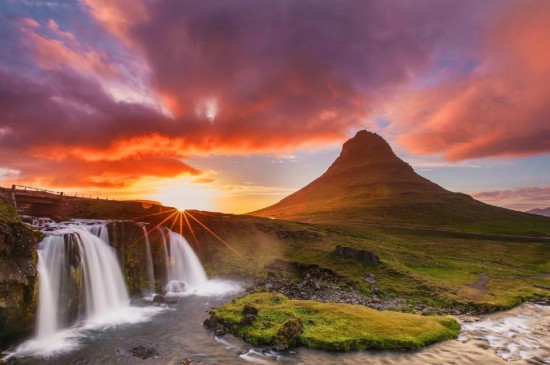 冰岛唯美自然景色