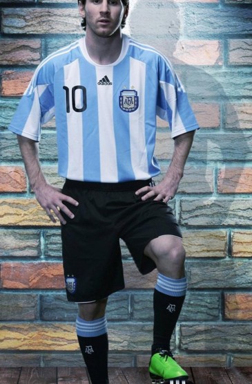 阿根廷足球巨星梅西
