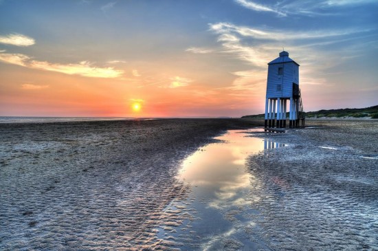 英格兰海滨灯塔