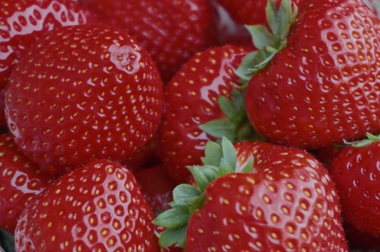 香甜诱人的草莓图片