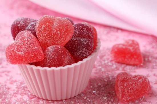 心形草莓软糖