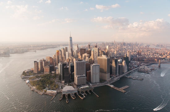 曼哈顿城市风光图片