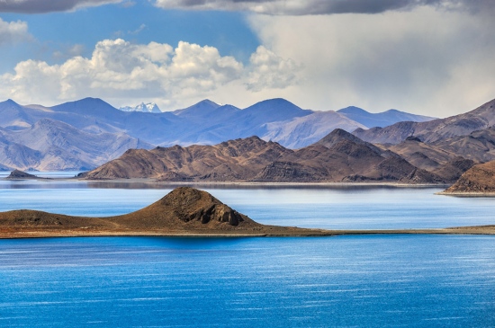 西藏羊湖风景壁纸