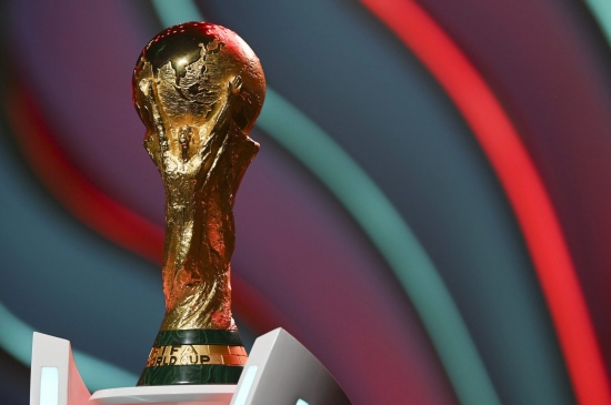 2022卡塔尔世界杯足球场奖杯图片
