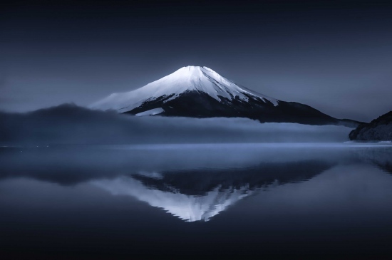 绝美的富士山