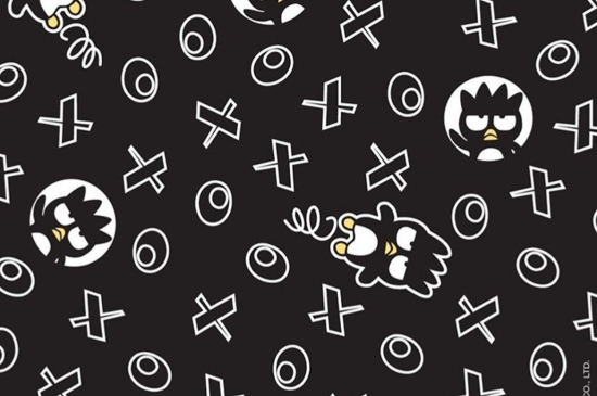 黑酷小企鹅平铺手机壁纸