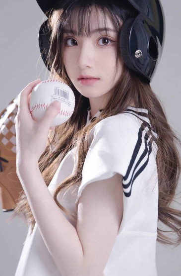 清纯动人的棒球女郎