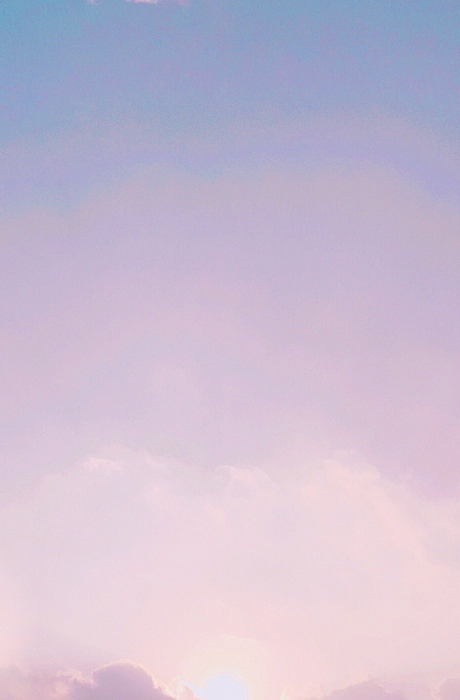 温柔的紫色云彩手机壁纸