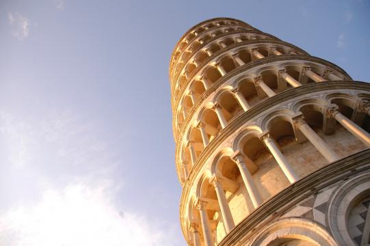 意大利的斜塔