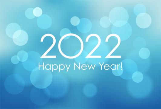 2022梦幻散景新年快乐图片