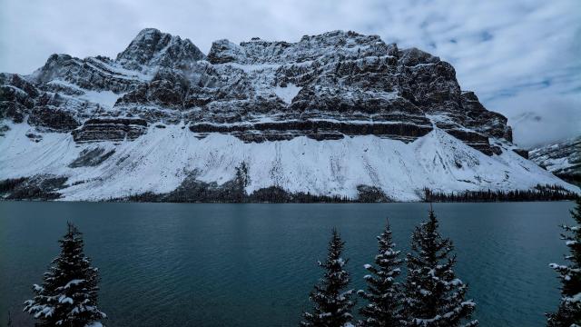 加拿大弓湖唯美自然风光景色