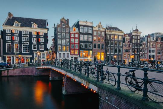 阿姆斯特丹美丽城市建筑