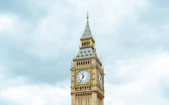 英国的标志性建筑——大本钟