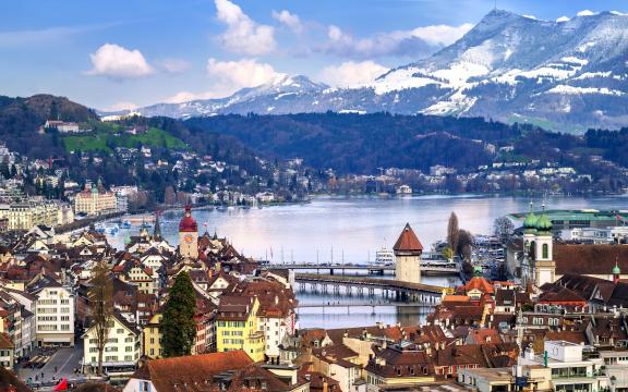 瑞士最美的旅游胜地卢塞恩