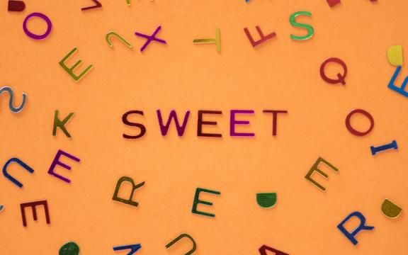 糖果的英文字母