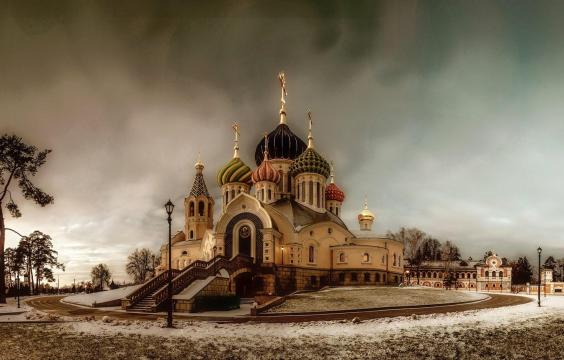美丽的切尔尼戈夫圣伊戈尔教堂