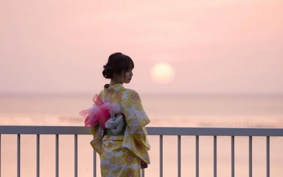 惊艳时光的日系和服美少女写真