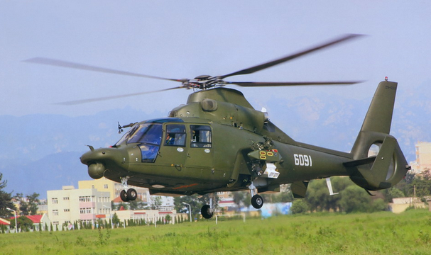 武直9武装直升机