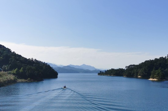杭州千岛湖优美自然风光